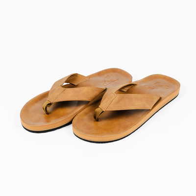 Stylish OG's leather sandals for sun-soaked, carefree days