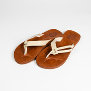 Stylish and empowering La Reina sandals, celebrating strength and pride in Latina culture